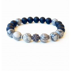 Bracelet Homme Shade of Grey – Stabilité & Raffinement | Cannes