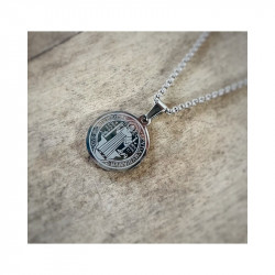 Collier Homme Médaille Saint Benoît – Protection & Cap | Cannes