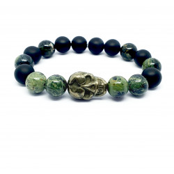 Bracelet Homme Skull Kambaba – Puissance & Concrétisation | Cannes