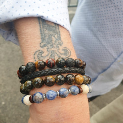 Bracelet Homme Azulejos – Calme & Confiance | Cannes