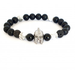 Bracelet Homme White Spartan – Force & Maîtrise | Cannes