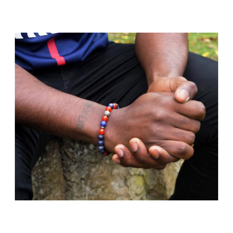 Bracelet Homme Paris Legend – Rouge & Bleu | Cannes