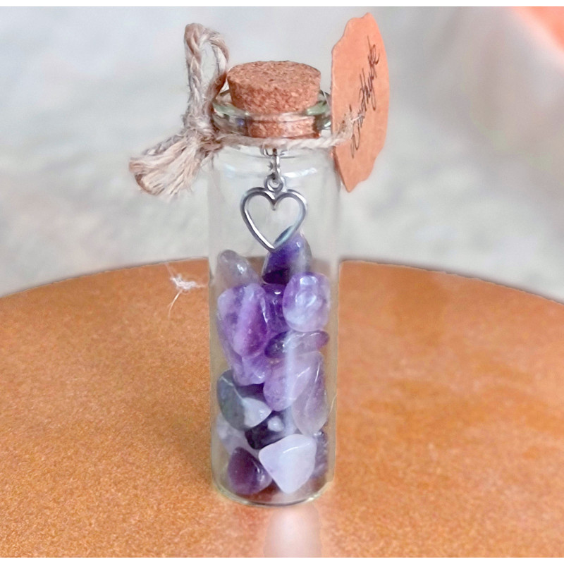 Fioles Énergétiques magiques – Pierres naturelles & énergies positives