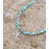 Collier Larimar Bahia – Larimar & Perles d’Eau Douce | Cannes