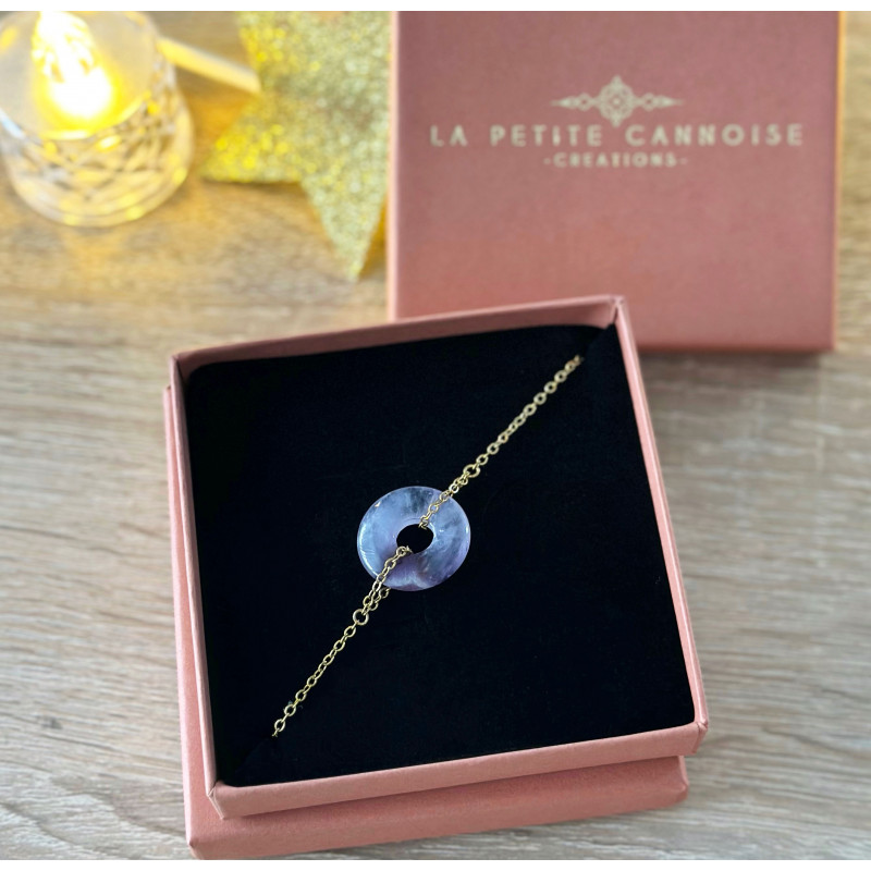Bracelet Pi Chinois Améthyste – Intuition & Guidance | Cannes