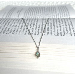 Collier Labradorite Princesse – Pierre de Transformation | Cannes