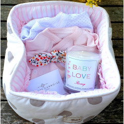 Bougie surprise naissance personnalisée – cadeau bébé