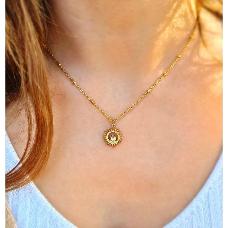 Collier Bohemian Sun – Bijou Soleil & Style chic | Cannes