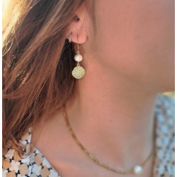 Boucles d’oreilles Œil & Perle – Style & Protection | Cannes