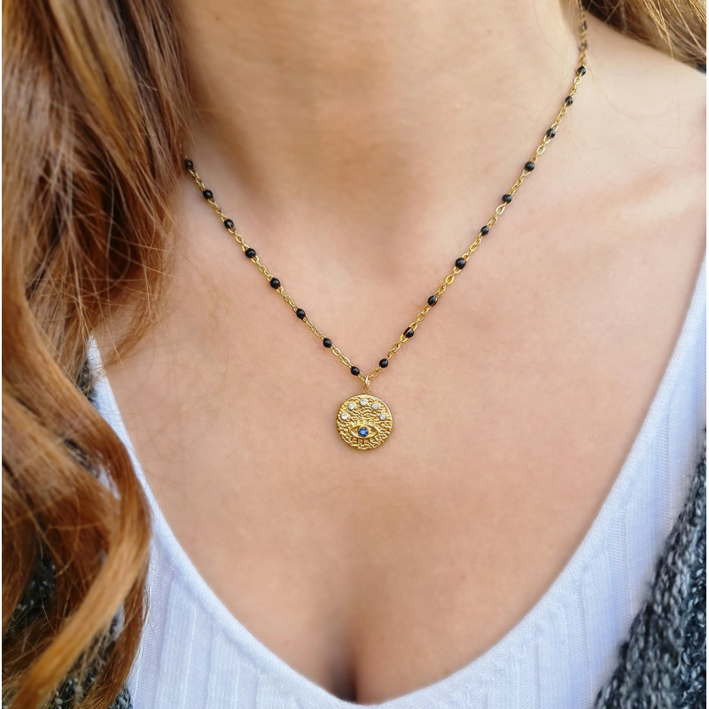 Collier œil Protection – Bijou symbole & élégance | Cannes