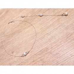 Collier de Dos Mariage – Perles de Culture Femme | Création Cannes