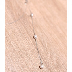 Collier de Dos Mariage – Perles de Culture Femme | Création Cannes