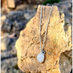 Collier Pierre de Lune Femme – Lumière & Intuition | Création Cannes