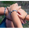 Duo Père & Fils – Bracelets pierres naturelles & acier inoxydable