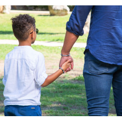 Duo Père & Fils – Bracelets pierres naturelles & acier inoxydable