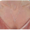 Collier Quartz Rose Femme – Argent 925 & Douceur | Création Cannes