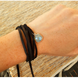 Collier Labradorite Femme – Glamour & Magie | Création Cannes