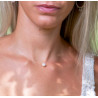 Collier Perle d’Eau Douce Femme – Fil Invisible & Argent 925 | Création Cannes
