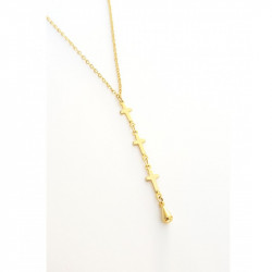 Collier Croix Fines Femme – Doré à l’Or Fin & Élégance Spirituelle | Création Cannes