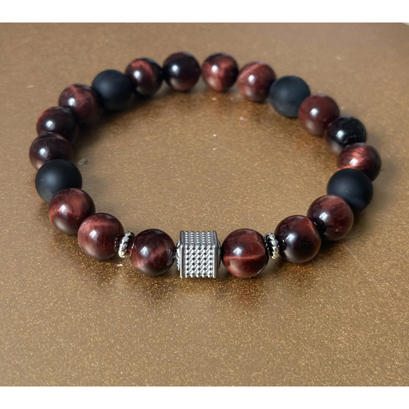 Bracelet Œil de Taureau 10 mm – Ancrage & protection | Cannes