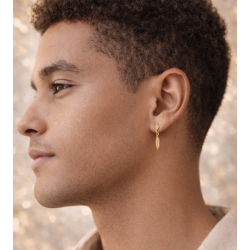 Boucle d’Oreille Homme Plume – Liberté & Élégance | Cannes