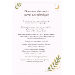 Carnet de sophrologie – Journal de suivi et d’introspection | Bien-être, accompagnement, développement personnel