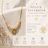 Collier Citrine Naturelle – Bijou Énergie & Abondance - Cannes - La Petite Cannoise