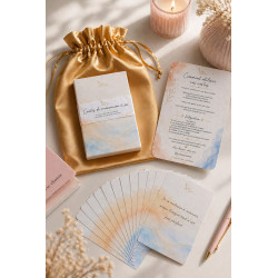 Cartes mantra bien-être – Cartes de reconnexion à soi – Sophrologie & développement personnel