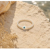 Bague Œil Nacre – Pureté & Clairvoyance | La Petite Cannoise Cannes