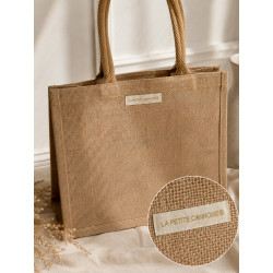 Sac plage en jute SEA SUN CANNES | Sac bohème chic La Petite Cannoise
