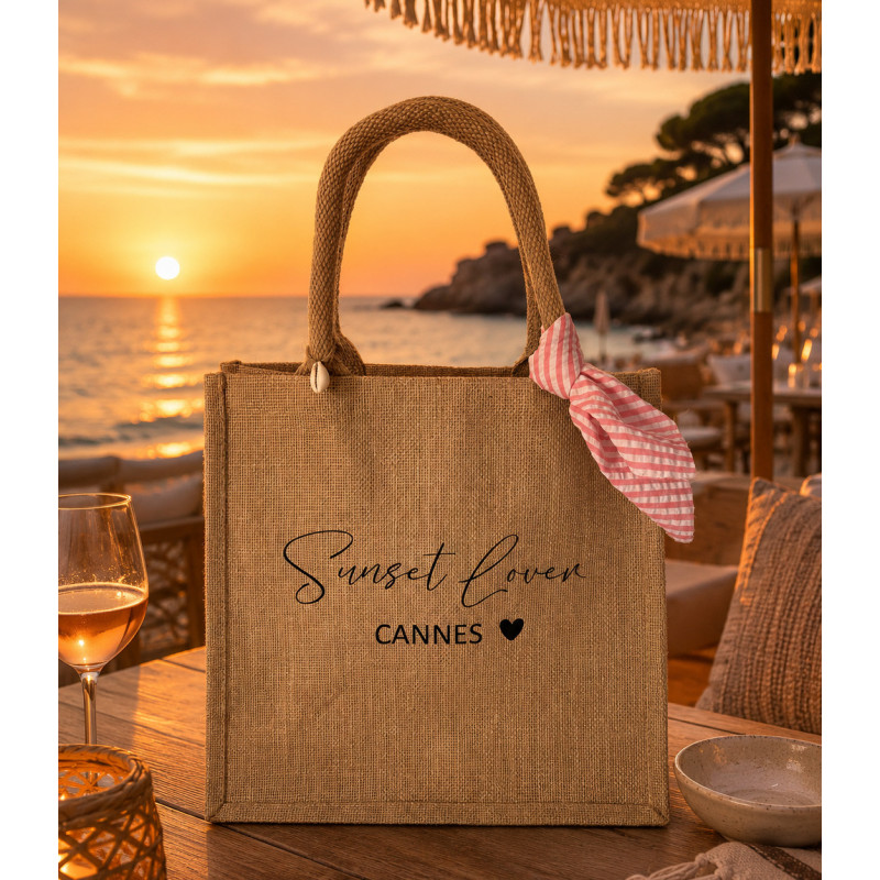 Sac Sunset Lover Cannes – Collection Solaire | La Petite Cannoise