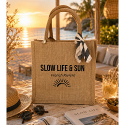Sac Slow Life & Sun French Riviera – Collection Solaire | La Petite Cannoise