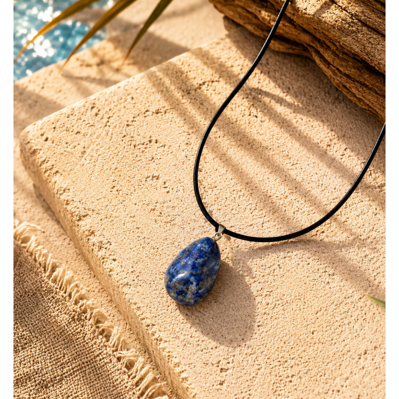 Collier Lapis-Lazuli Naturel | Intuition, Confiance & Sérénité | La Petite Cannoise