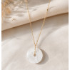 Collier Pi Chinois Cristal de Roche | La Petite Cannoise