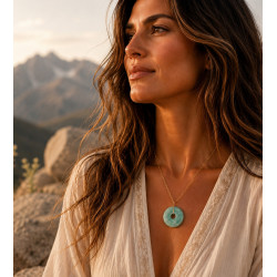 Collier Pi Chinois Amazonite | La Petite Cannoise