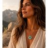 Collier Pi Chinois Amazonite | La Petite Cannoise